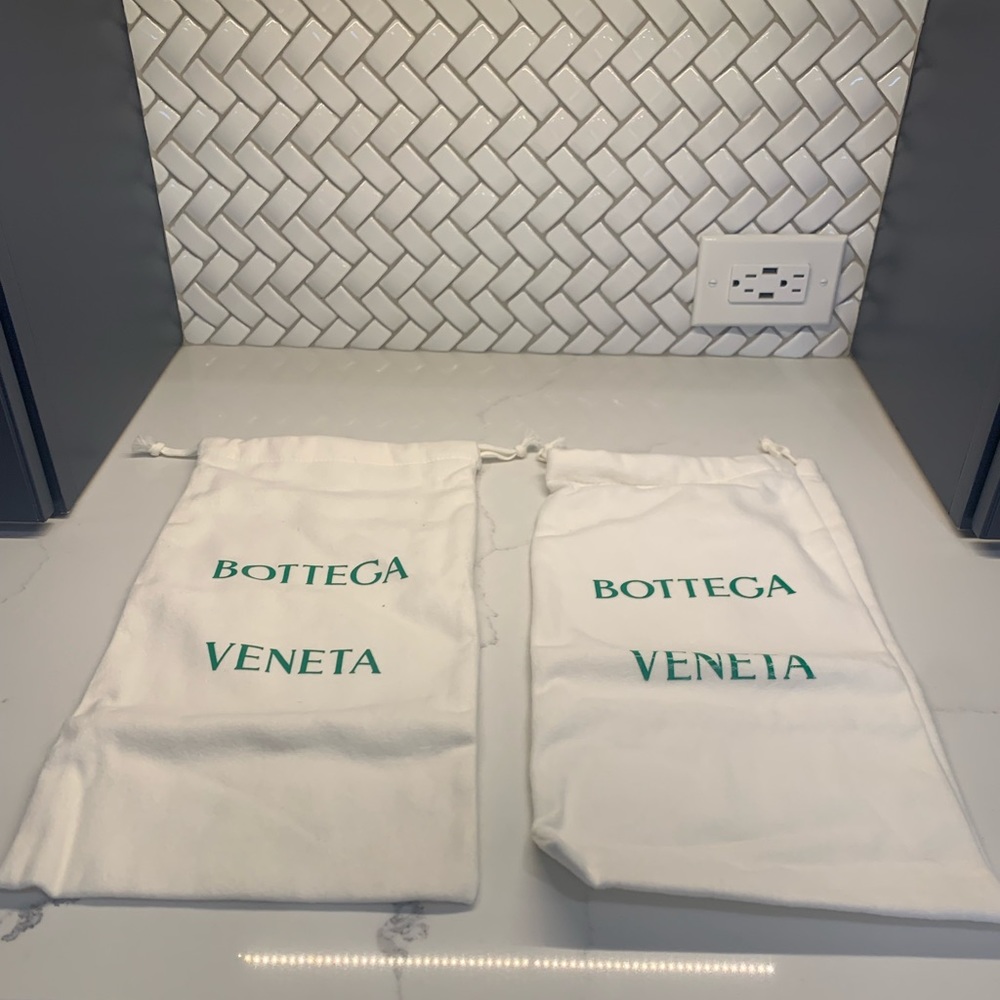 Bottega Veneta - pair of Shoe Dust Bags